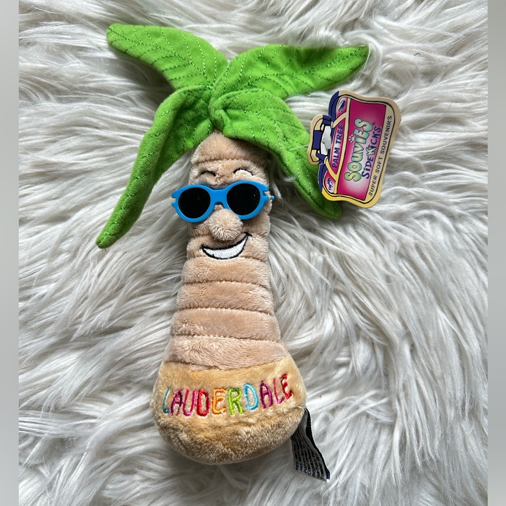 NEW Fort Lauderdale palm tree plushie